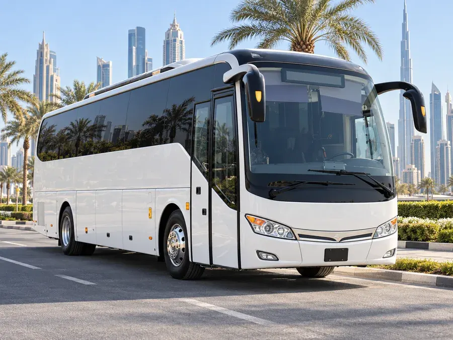 King Long Coach vehicle type shown as illustrative fleet option