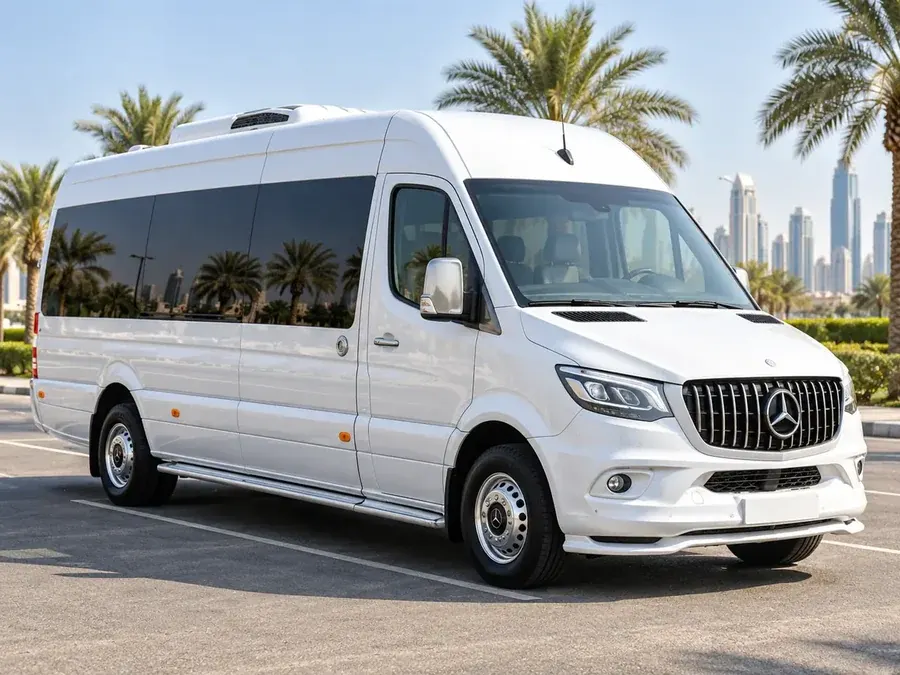 Mercedes-Benz Sprinter vehicle type shown as illustrative fleet option